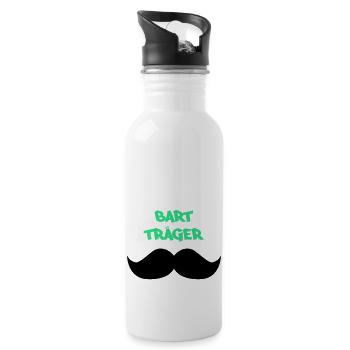 bart träger2 - Trinkflasche mit integriertem Trinkhalm - Weiß - Rechts
