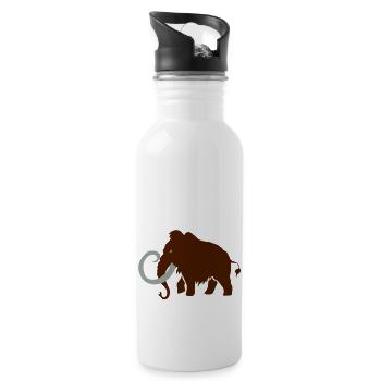 Mammoth - Water bottle with straw - white - Right