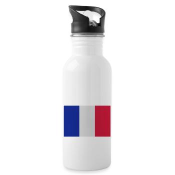 dr_france - Gourde avec paille intégrée - blanc - Droite