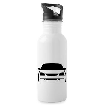 JDM Car eyes EP3 | T-shirts JDM - Water bottle with straw - white - Right