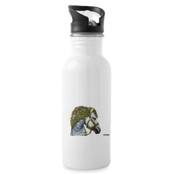 Pegasus - Water bottle with straw - white - Right