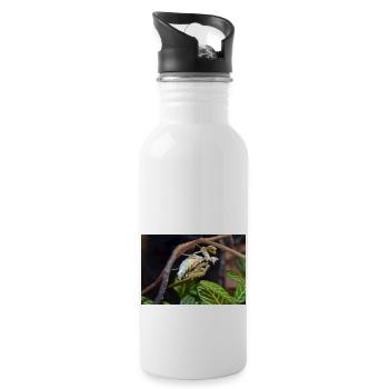Creobroter spec. - Flower mantis - adult pair - Trinkflasche mit integriertem Trinkhalm - Weiß - Rechts
