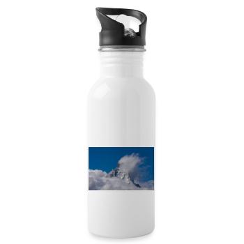 Matterhorn - Water bottle with straw - white - Right