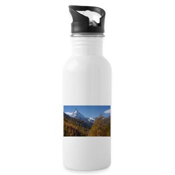 Matterhorn - Water bottle with straw - white - Right