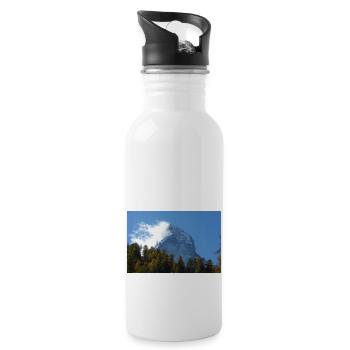 Matterhorn - Water bottle with straw - white - Right