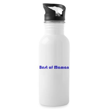 HAPPY MOTHER'S DAY. MOM. MOTHER's DAY - Water bottle with straw - white - Right