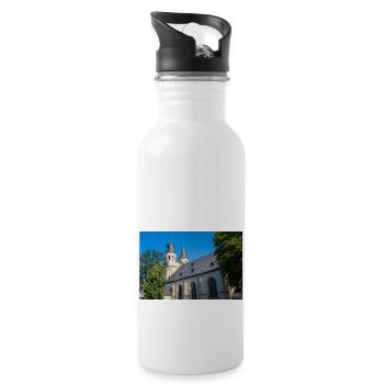 Église Saint-Jacques (St. Jakobi Kirche) Goslar - Gourde avec paille intégrée - blanc - Droite