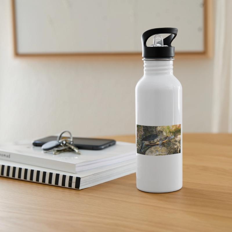 Trachemys scripta scripta scripta Gourde avec paille intégrée