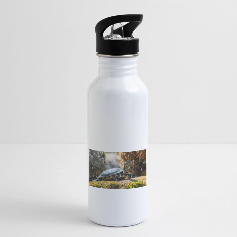 Trachemys scripta scripta scripta Gourde avec paille intégrée