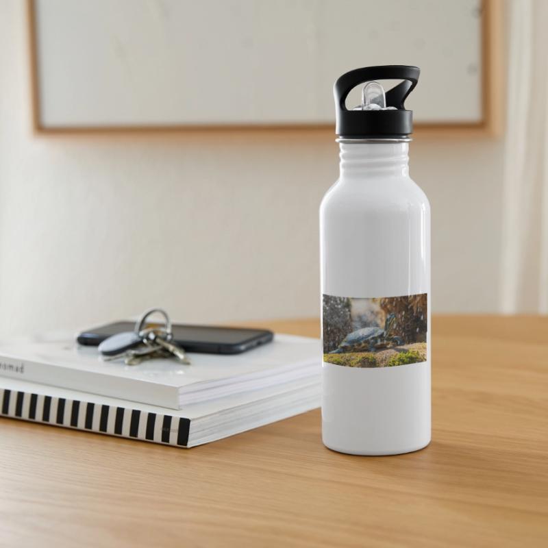 Trachemys scripta scripta scripta Gourde avec paille intégrée