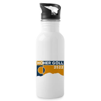 Hoher Göll Climbing Crossing Westgrat Hiking - Water bottle with straw - white - Right
