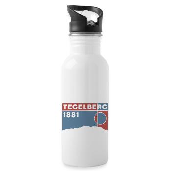 Tegelberg Climbing Hiking Altitude Hike - Water bottle with straw - white - Right