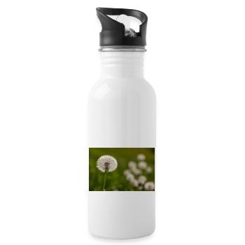 Pissenlit - Gourde avec paille intégrée - blanc - Droite