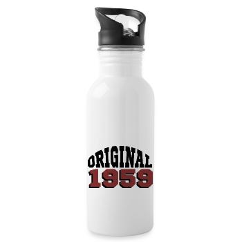 Original 1959 - Water bottle with straw - white - Right