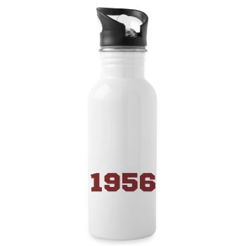 Original 1956 - Gourde avec paille intégrée - blanc - Droite
