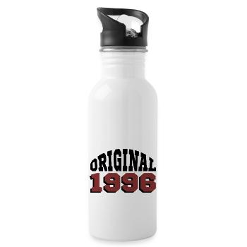Original 1996 - Gourde avec paille intégrée - blanc - Droite