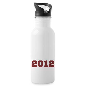 Original 2012 - Water bottle with straw - white - Right