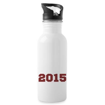 Original 2015 - Gourde avec paille intégrée - blanc - Droite