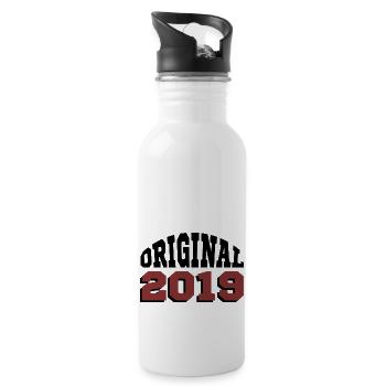 Original 2019 - Water bottle with straw - white - Right