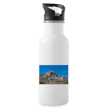 Formation rocheuse sur le littoralTherma Springs - Gourde avec paille intégrée - blanc - Droite