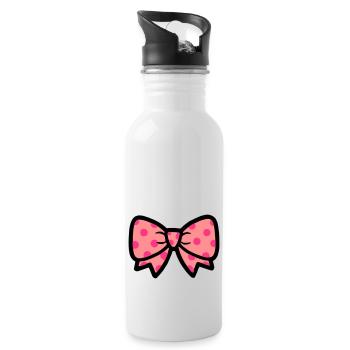 loop - Water bottle with straw - white - Right