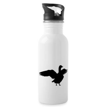 Goose 1 - Water bottle with straw - white - Right