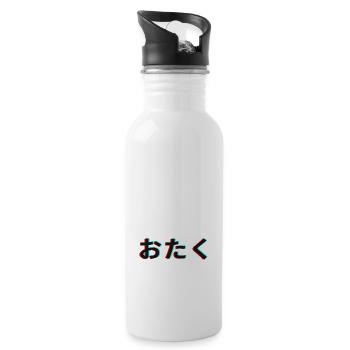 Otaku, Japan - Water bottle with straw - white - Right