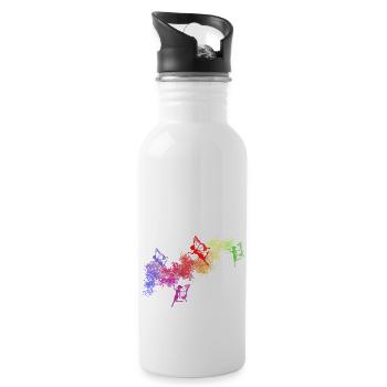 Fairy Magic Baby Clothes Children's Clothing - Water bottle with straw - white - Right