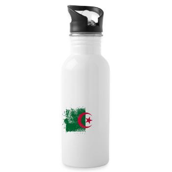 Algeria - Water bottle with straw - white - Right