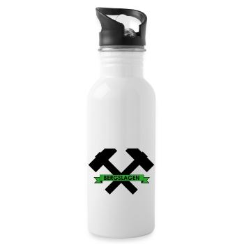 Bergslagen - Trinkflasche mit integriertem Trinkhalm - Weiß - Rechts