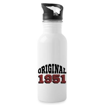 Original 1951 - Water bottle with straw - white - Right