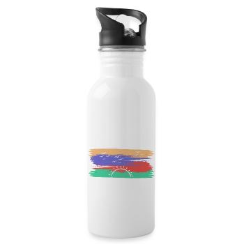 Labuan Bajo, Indonesia - Water bottle with straw - white - Right