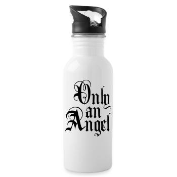 Only an Angel 06 / Only an angel - Water bottle with straw - white - Right