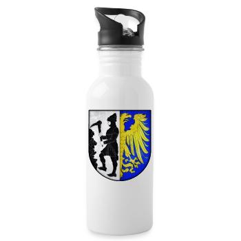 Bytom - Poland - Water bottle with straw - white - Right