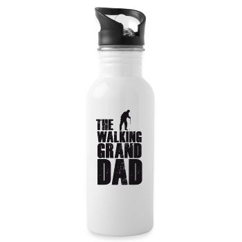 Chemise drôle de grand-papa grand-papa de chemise - Gourde avec paille intégrée - blanc - Droite