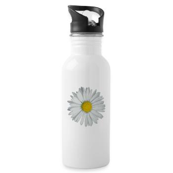 daisy - Water bottle with straw - white - Right