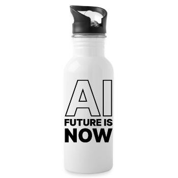 AI ARTIFICIAL INTELLIGENCE - Water bottle with straw - white - Right