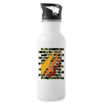 Fire Nation - Water bottle with straw - white - Right