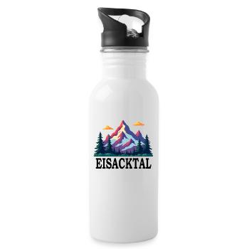 Valle Isarco - Water bottle with straw - white - Right
