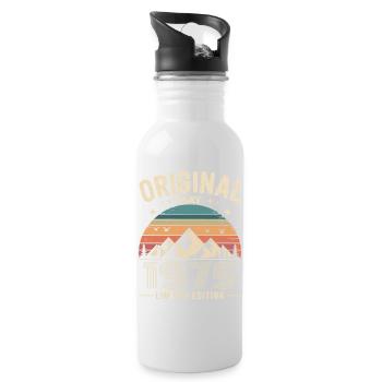 May 1975 – Legend of the Peaks and Mountains - Water bottle with straw - white - Right