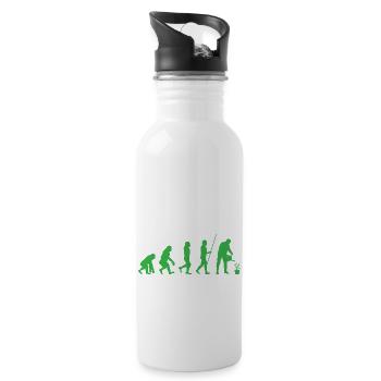 Gardening Gardening Gift - Water bottle with straw - white - Right