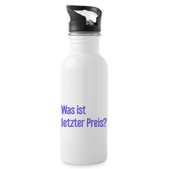 What is last price? - Water bottle with straw - white - Right