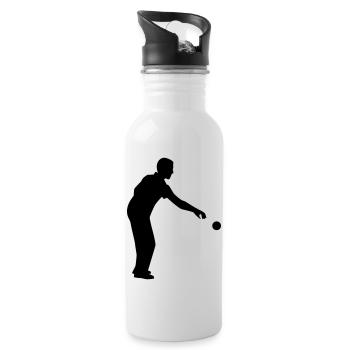 Boule - Trinkflasche mit integriertem Trinkhalm - Weiß - Rechts
