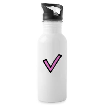 Hook - Symbol - Water bottle with straw - white - Right