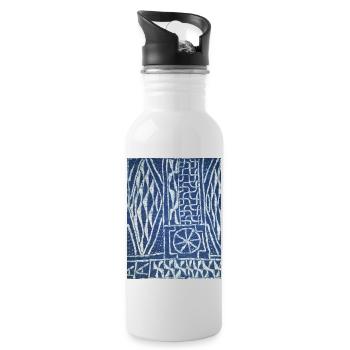 Ndop - Water bottle with straw - white - Right