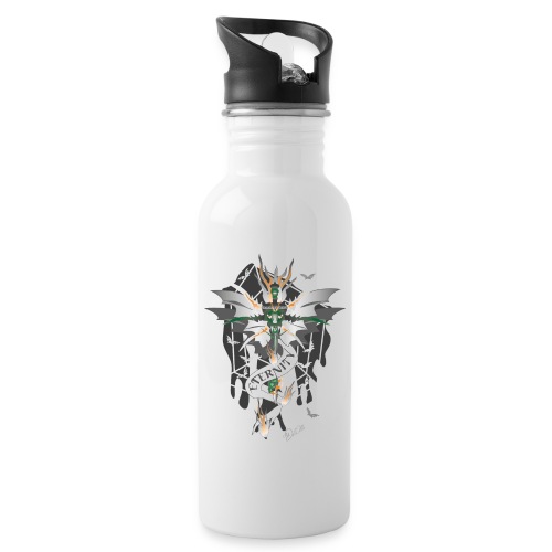 Dragon Sword - Eternity - Drachenschwert - Trinkflasche mit integriertem Trinkhalm