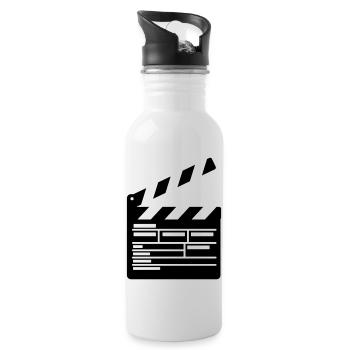 Filmklappe Directing Cinema - Water bottle with straw - white - Right