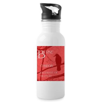 Byrne - Water bottle with straw - white - Right