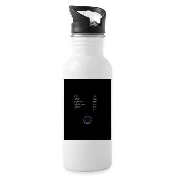 Item List - Trinkflasche mit integriertem Trinkhalm - Weiß - Rechts