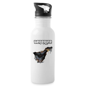 TF NIGHTLIFE 2 - Water bottle with straw - white - Right